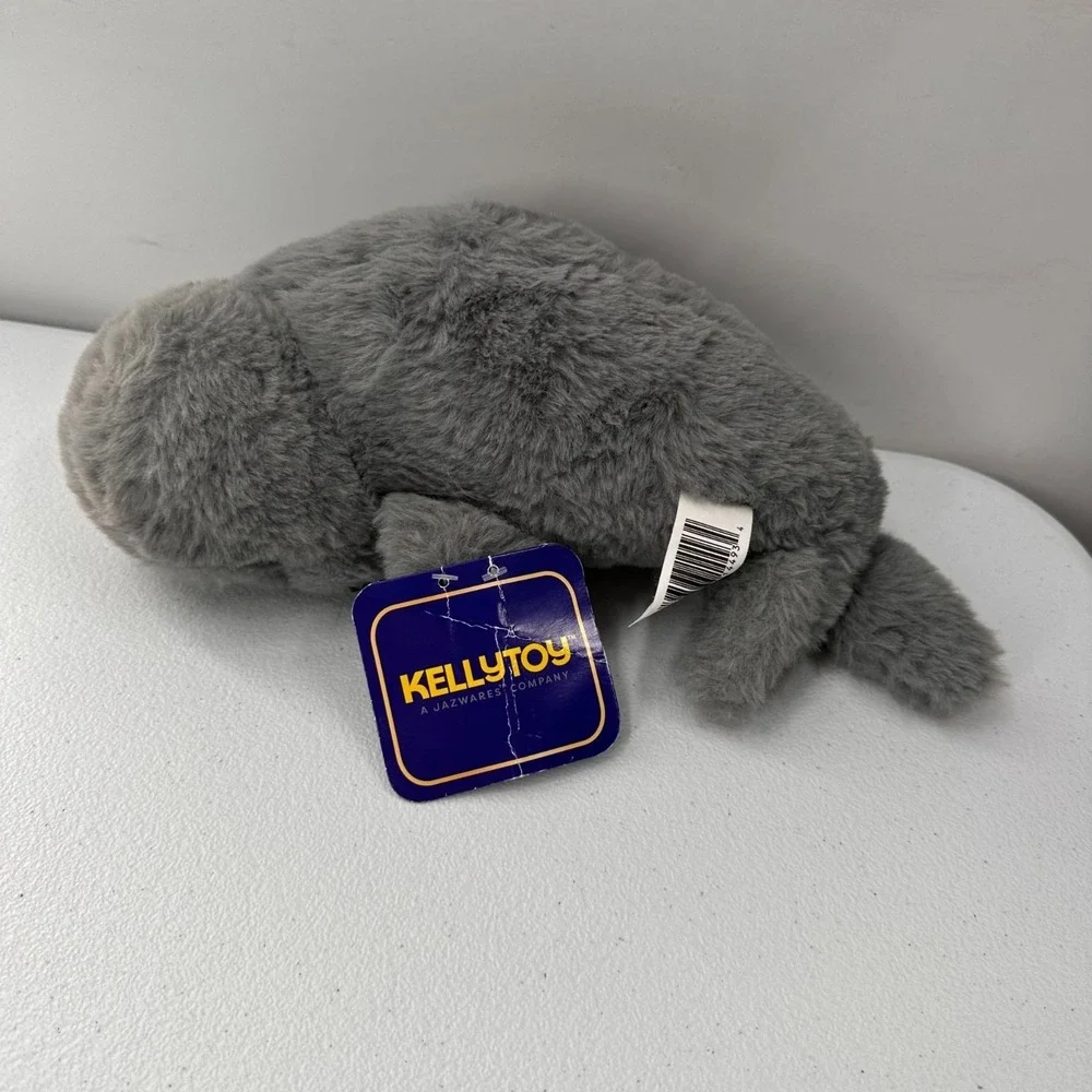 Kellytoy Jazwares Plush Gray Seal Stuffed Animal 12